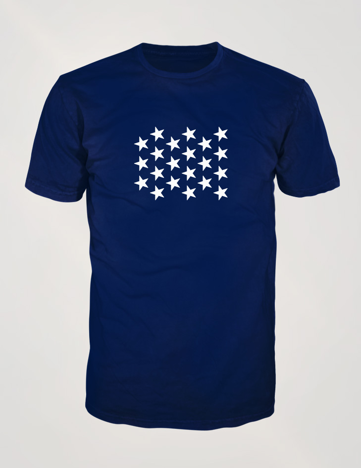 21-Star American Flag T-Shirt