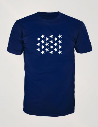 21-Star American Flag T-Shirt